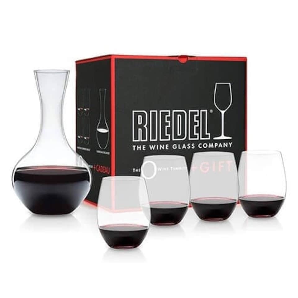image 1 of Riedel O Cabernet / Merlot and Syrah Decanter Gift Set