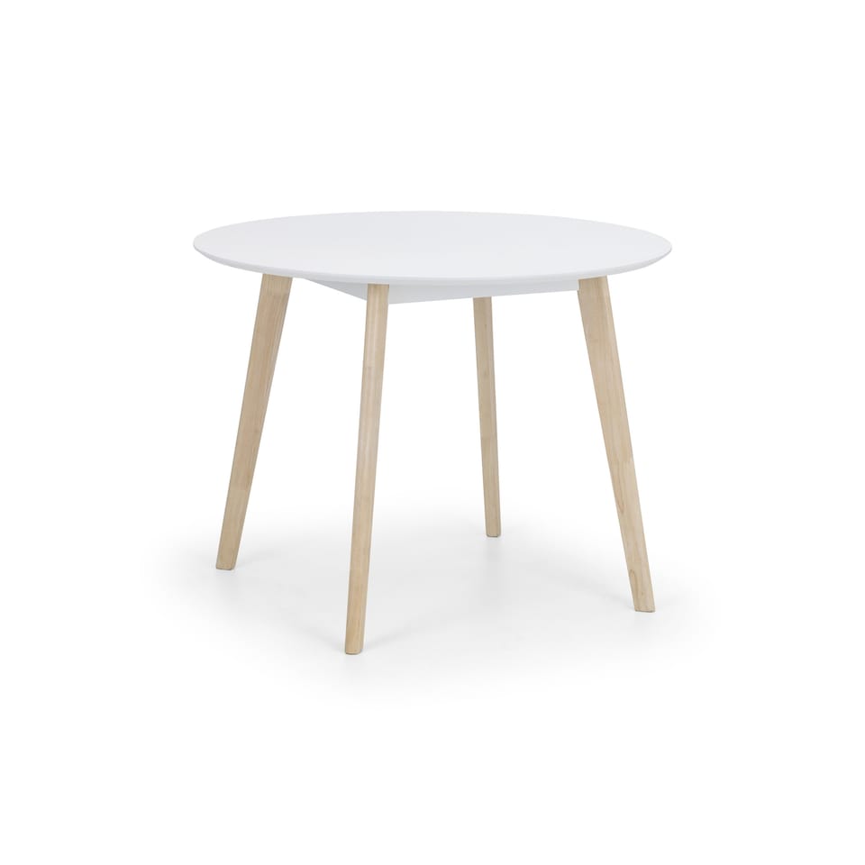 image 1 of Casa Round Dining Table White/Oak