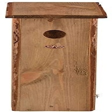 Woodpecker Bird House  100% Brown