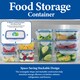 image 5 of LocknLock Classic Rectangular Food Storage Container Airtight BPA Free 350ml