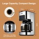 image 4 of VonShef 1.5L Filter Coffee Machine w/ Hot Plate 900W