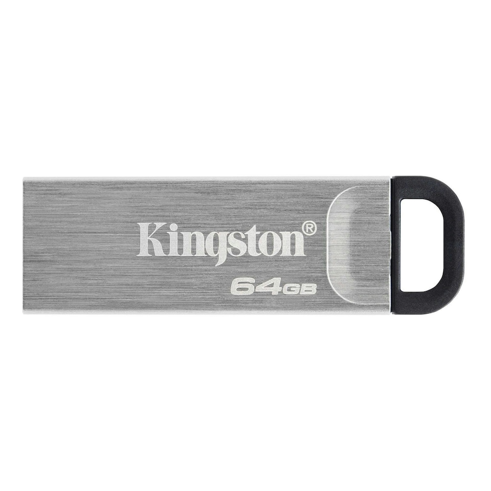 image 1 of Kingston Technology DataTraveler Kyson USB Flash Drive 64GB USB Type-A 3.2 - Silver