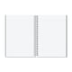 image 2 of Rhino A5 Wirebound 160 Pages 8mm Lined Hardback Notebook