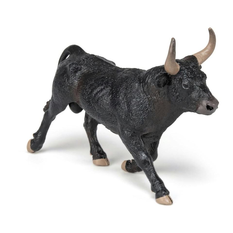 image 1 of PAPO Farmyard Friends Camargue Bull Toy Figure