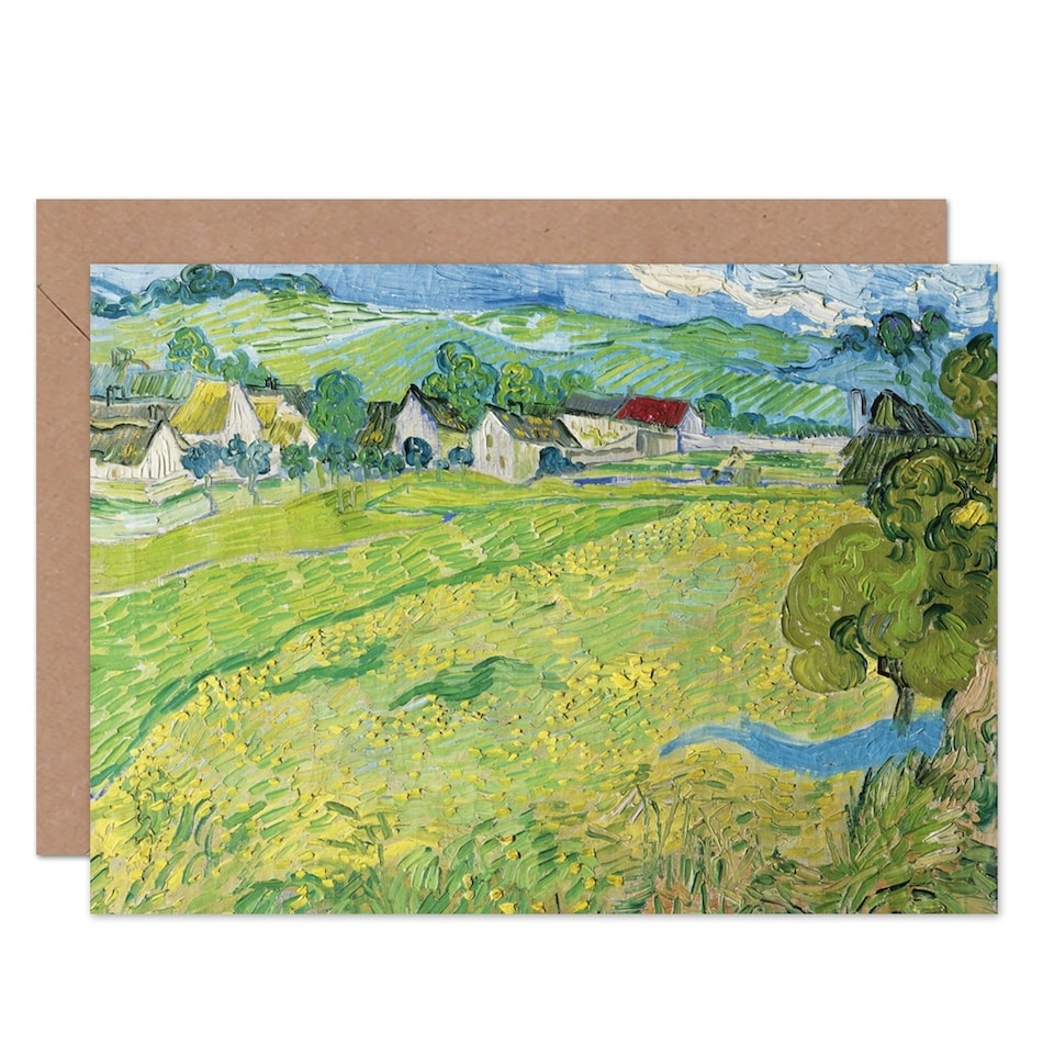image 1 of Vincent Van Gogh Les Vessenots Auvers Art Card