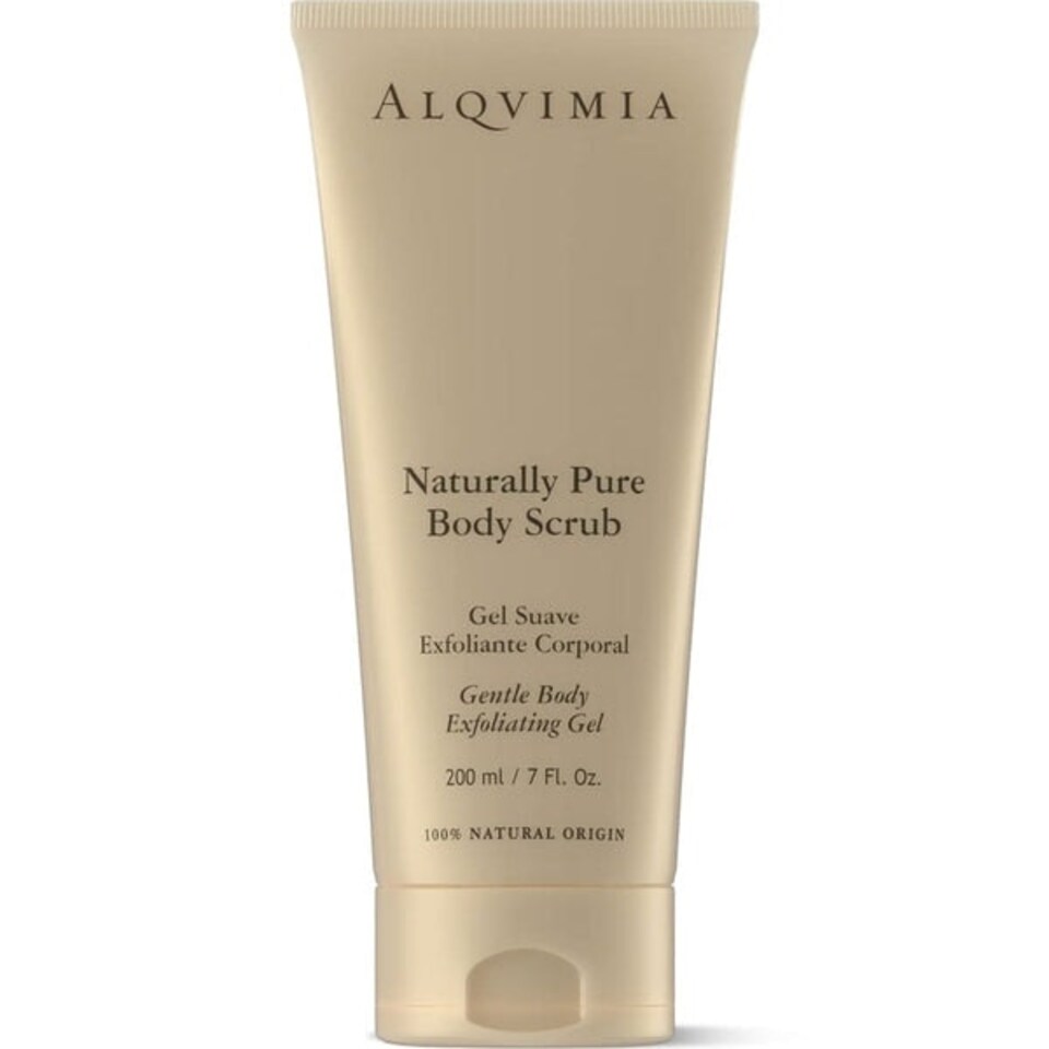 image 1 of Alqvimia Naturally Pure Body Scrub Gentle Exfoliating Gel 200ml
