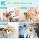 image 10 of PawHut Foldable Dog Grooming Table Adjustable Arm for Small Dogs 81x49x80 cm