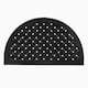image 1 of Reddish Half Moon Rubber Lattice 45x75cm Doormat
