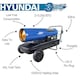 image 2 of Hyundai 215,000 / 63kW Diesel or Kerosene Space Heater, 1500m3 Coverage, Thermostat for Garage, Workshop| HY215DKH