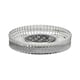 image 3 of Showerdrape Regent Ribbed Glass Chrome 5 Piece Bathroom Accessory Set