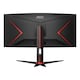 image 7 of AOC G2 CU34XP/BK 34" Curved UltraWide Quad HD 180Hz 1ms Height Adjustable Gaming Monitor | Black | Black, Red | 86.4 cm (34")