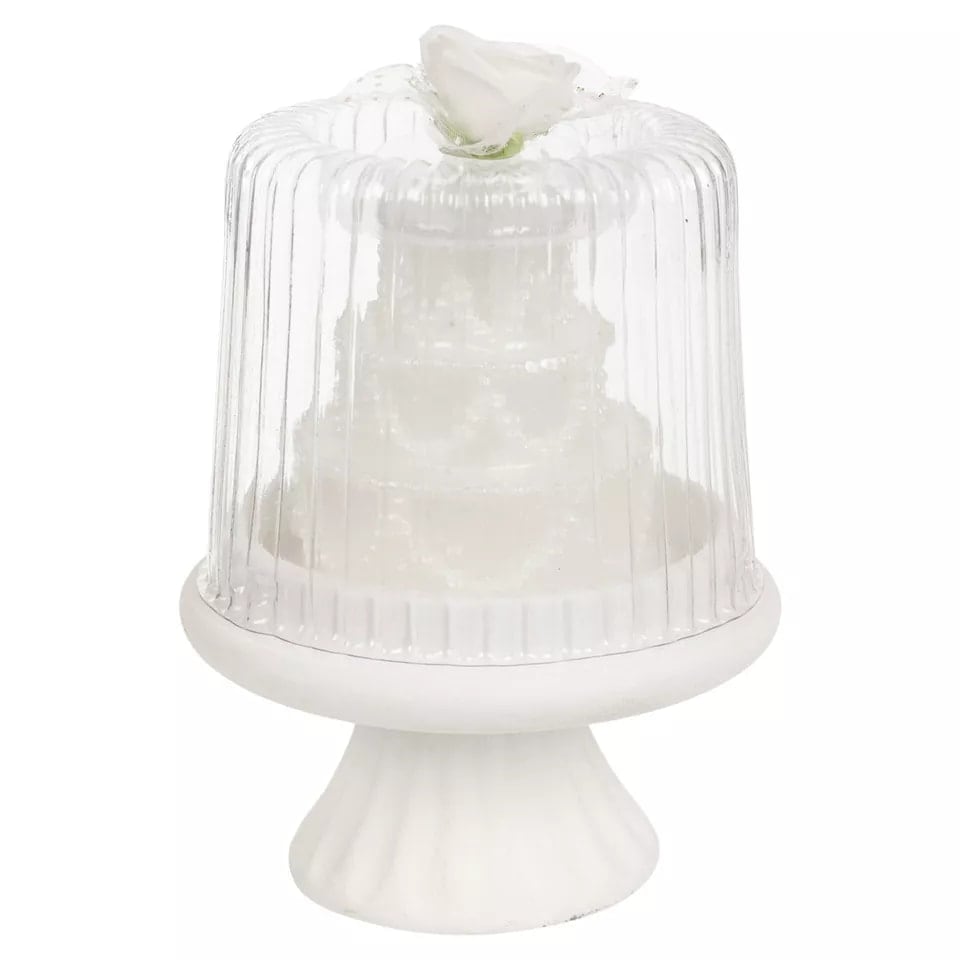 image 1 of 3 Tier Wedding Cake Candle | White | 10