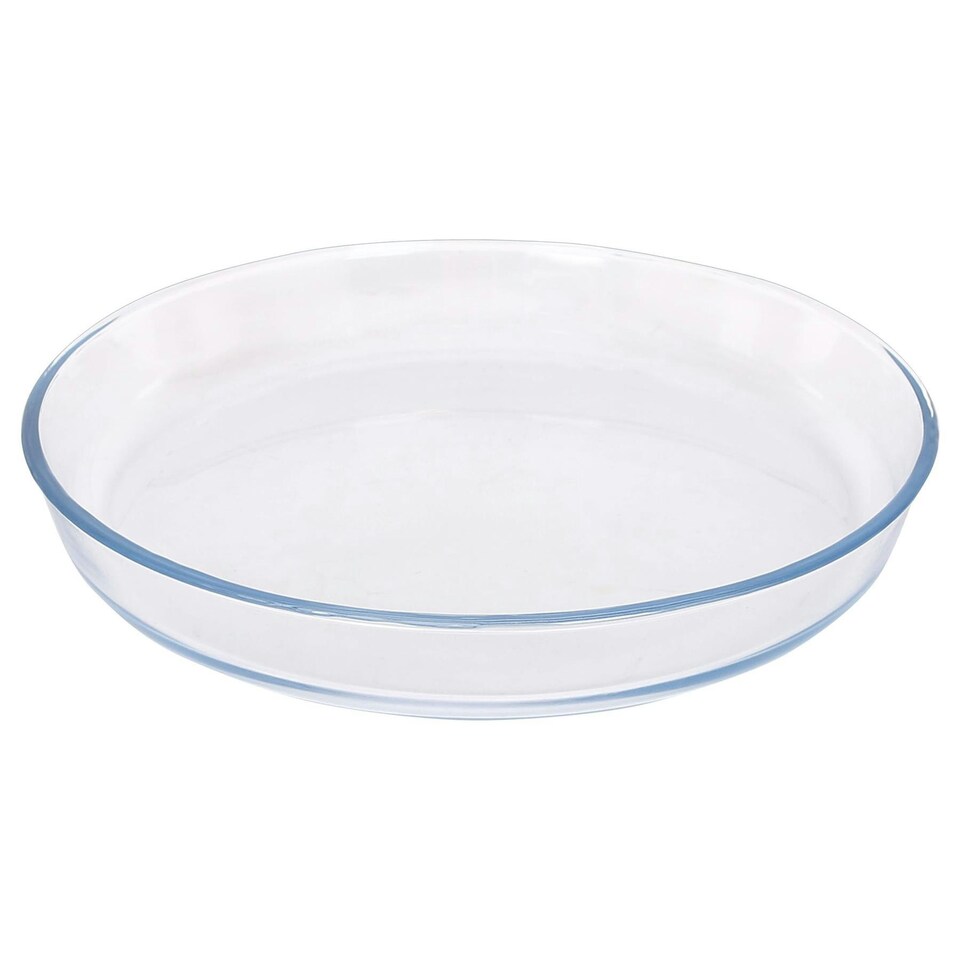 image 1 of Argon Tableware Round Glass Oven Dish - 32cm x 32cm Clear