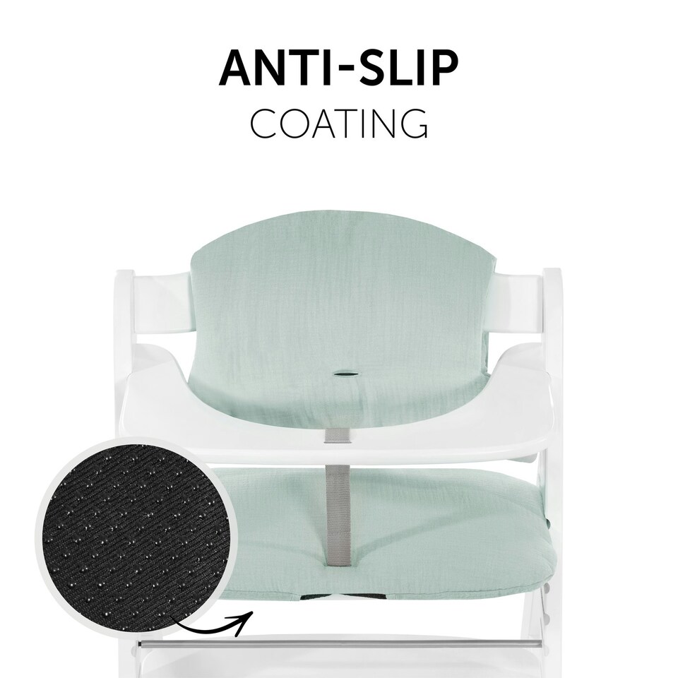 image 1 of Hauck Alpha Highchairpad Select - Mint