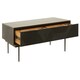 image 2 of Interiors by Premier Black Finish Wooden Coffee Table Black