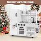 image 9 of COSTWAY Play Kitchen Toy Set Kids Kitchen Playset Chef Pretend Play Toy