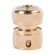 image 1 of Green Blade Brass Hose End Connector - 1/2" - Brass