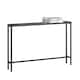 image 5 of SoBuy Slim Console Table, Black Marble Effect Top, Metal Frame, 47.2x7.9x31.5 in, 6.15 kg - FSB19-XL-SCH