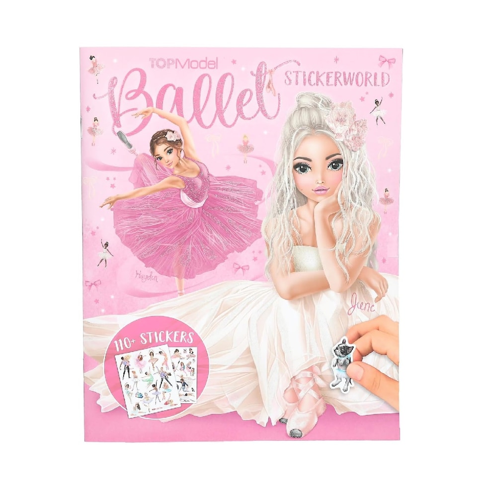 image 1 of Topmodel Ballet Themed Stickerworld Sticker Activity Book