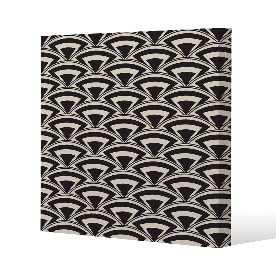 Geometric Arches (Canvas Print) / 61 x 61 x 4cm | Multi