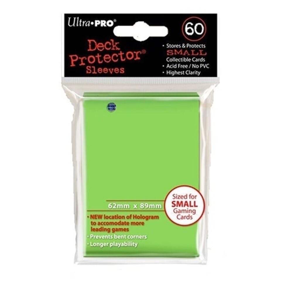 Ultra PRO - Small Sleeves (60) - Lime Green