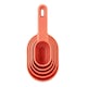 image 1 of Fusion Twist Measuring Cups Coral | Pink | 1/8 Cup