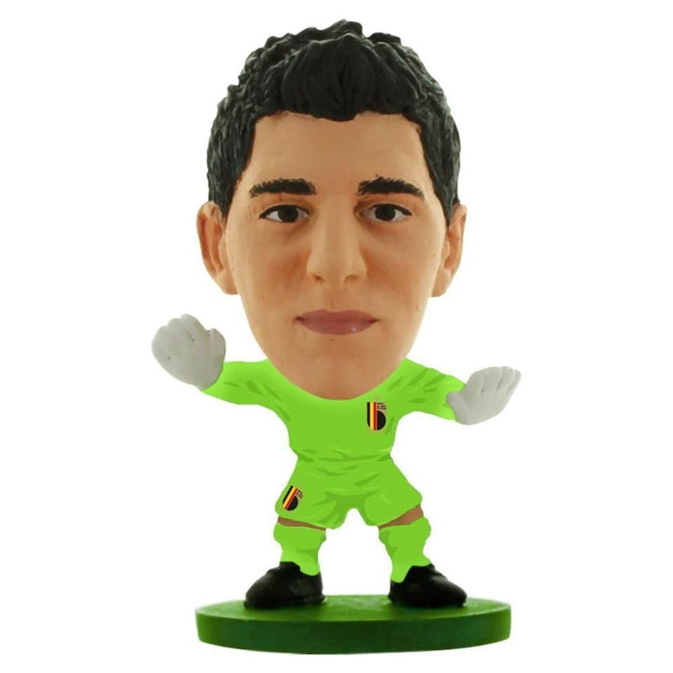 Belgium Thibaut Courtois SoccerStarz Football Figurine - Green - One Size