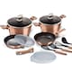 image 3 of Berlinger Haus 13 Pc Rose Gold Cookware Set With Detachable Handle