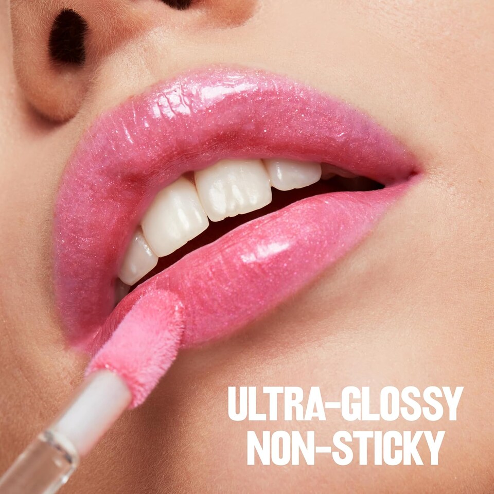 image 1 of Revlon Super Lustrous Lip Gloss, Sky Pink High Shine Finish Hydrating Lip Color