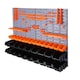 image 2 of Groundlevel 66 Piece Wall Mounted DIY Tool Storage Board Set with Wall Plates