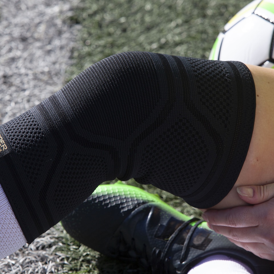 image 1 of Copper Fit Elite Knee Sleeve Small&Medium | Black