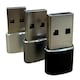 image 2 of USB-C 3.1 to USB-A Adapter Black | Black USB-A to USB-C Adapter