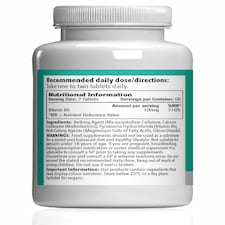 Vitamin B6  100mg - 360 Tablets