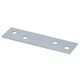 image 4 of 76mm Straight Mending Fixing Plate Angle Bracket L Shape Reinforcing Repairing 12pc