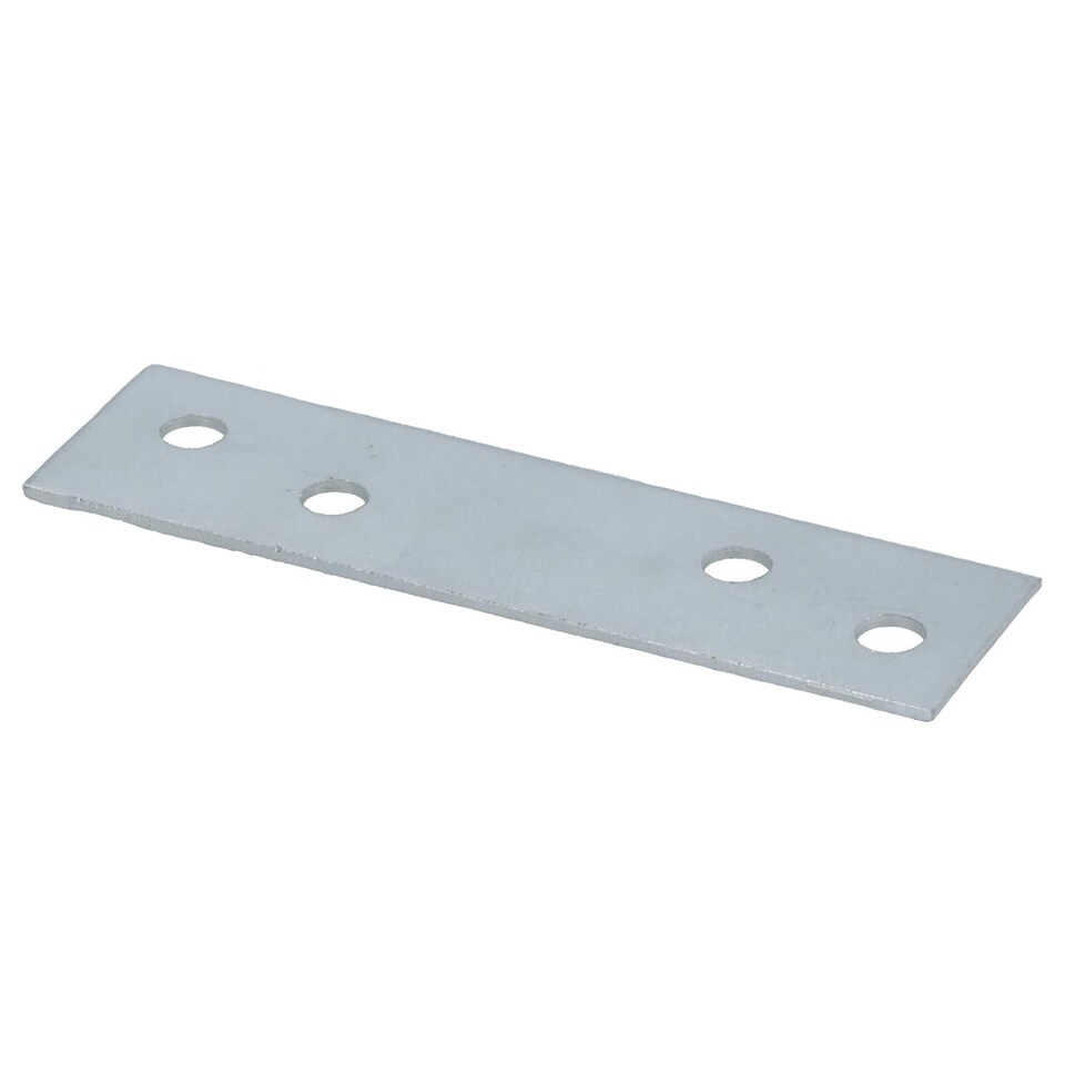 image 1 of 76mm Straight Mending Fixing Plate Angle Bracket L Shape Reinforcing Repairing 12pc