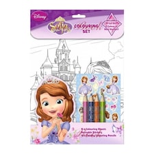 Sofia The First Colouring Set - Multicoloured - One Size