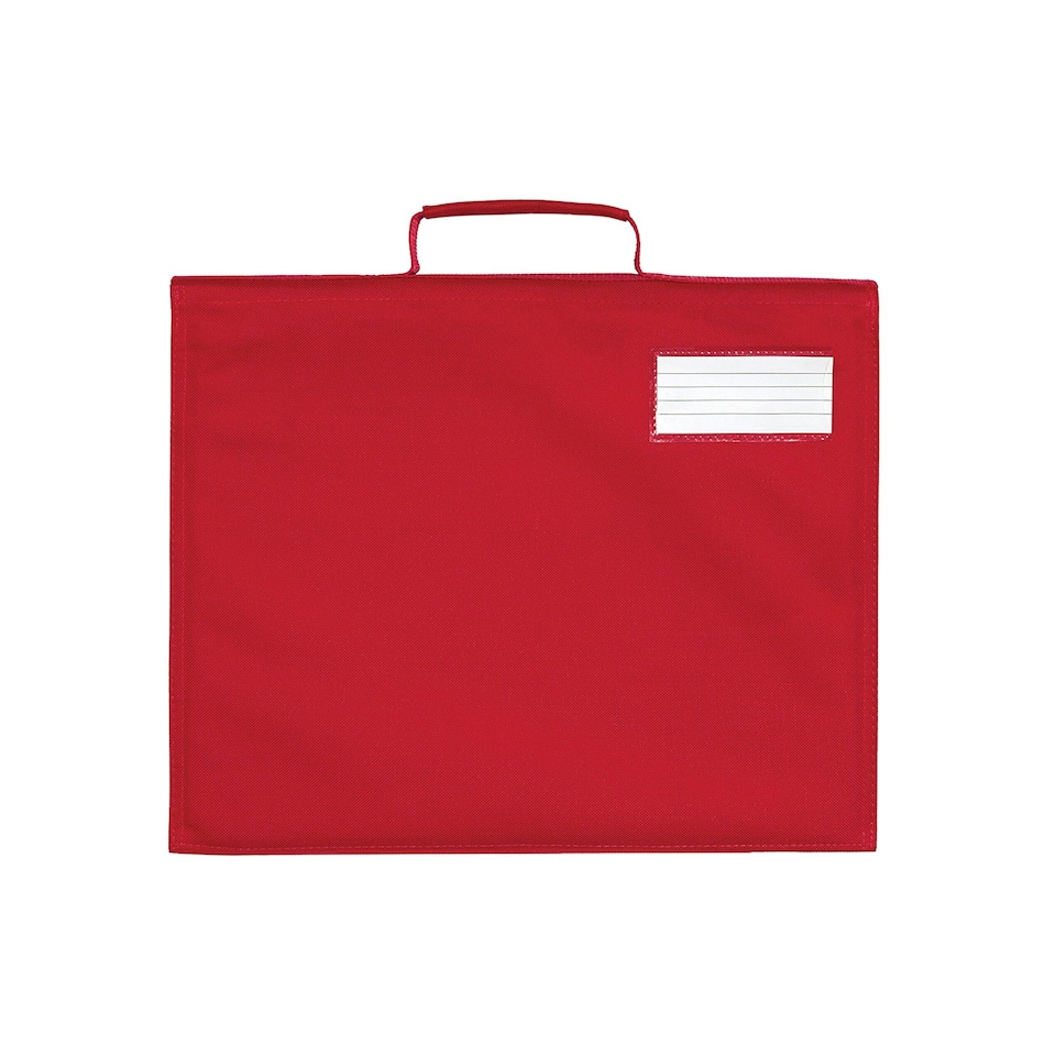 image 1 of Quadra Classic Reflective Book Bag - Classic Red - One Size