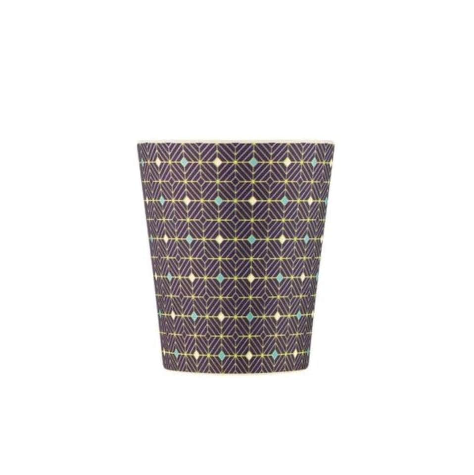 image 1 of Ecoffee Cup 8oz 240ml Reusable Eco-Friendly 100% Plant Based Coffee Cup with Silicone Lid & Sleeve - Melamine Free Travel Mug | Multi | Glittertind | 1