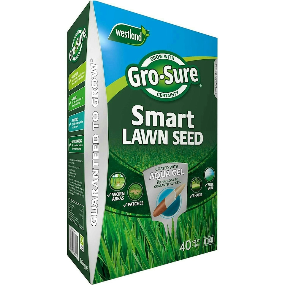 image 1 of Gro-Sure Smart Seed Aqua Gel Coated covers 80m2, 3.2Kg Bag | Multi