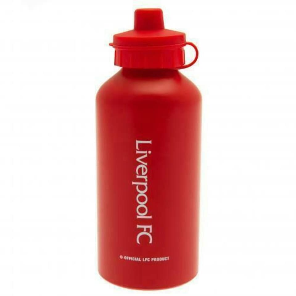 image 1 of Liverpool FC Matte Aluminium 500ml Bottle - Red - One Size
