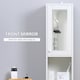 image 4 of kleankin Tall Bathroom Storage Cabinet Narrow Freestanding Cabinet