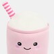 image 6 of OHS Sweetie Pie Filled Novelty Scatter Cushion Soft Fleece Toy Pillow | Pink | Molly the Milkshake