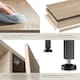 image 5 of Sideboard - surface top, 3 open shelves, 1 cabinet with adjustable shelves | Brown | industrial wood light, oak Sonoma | 71 x 32 x 82 cm | 1