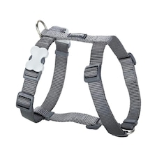 Dog H-Harness Classic Cool Grey Grey | M