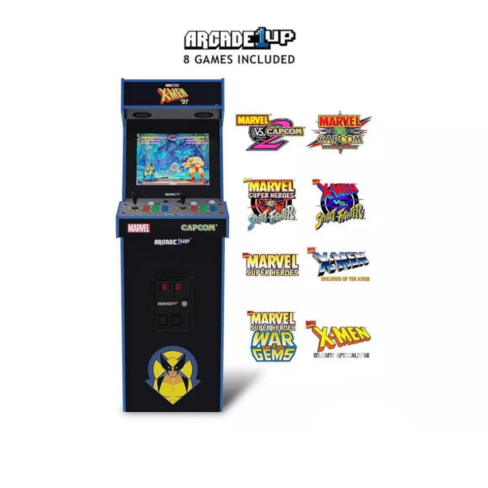 image 1 of Arcade1Up Marvel vs Capcom 2 X-Men '97 Arcade Machine