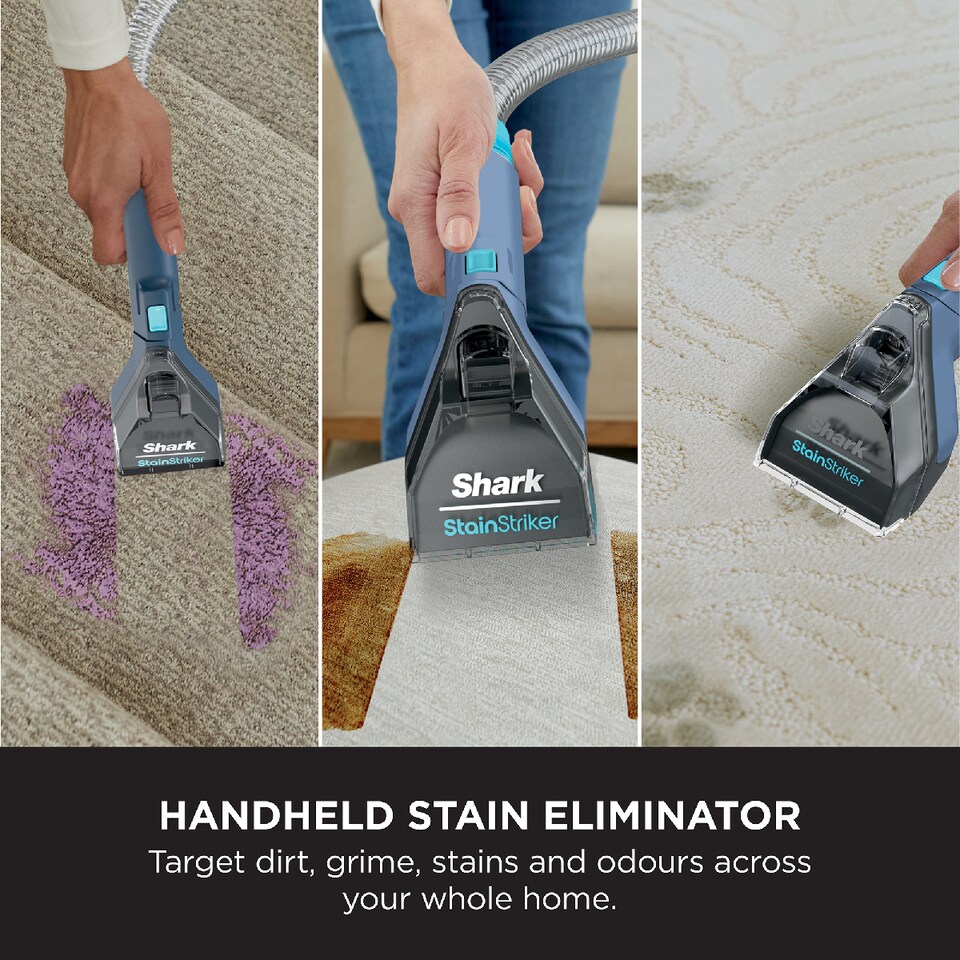 image 1 of Shark StainStriker Stain & Spot Cleaner PX200UK Nordic Blue Non Metallic