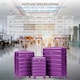 image 4 of Flight Knight 29" Extra Large Suitcase – 20kg Capacity Hard Shell Check-In Luggage with 4 Wheels  100+ Airlines Approved: Ryanair, EasyJet, Jet2, Wizz Air, BA | Purple | Purple | Large