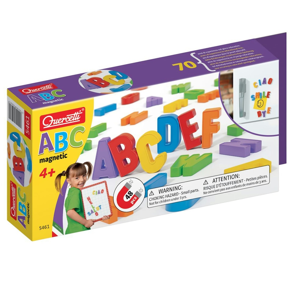 image 1 of Quercetti ABC Magnetic 48 Pieces