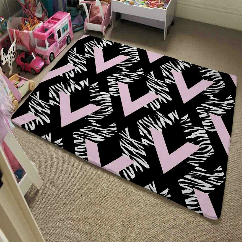 image 1 of Geometric Animal Print (Rug) Multi | Small: 60x110cm