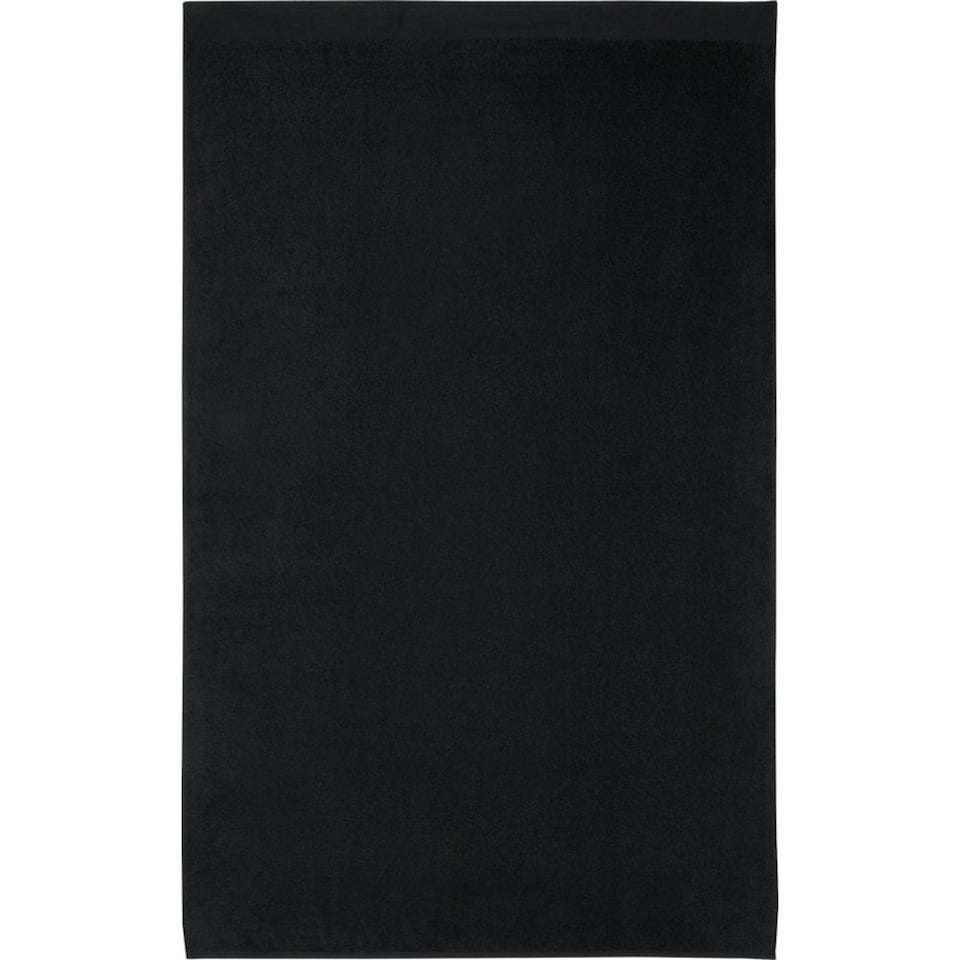 Seasons Riley Bath Towel - Solid Black - One Size
